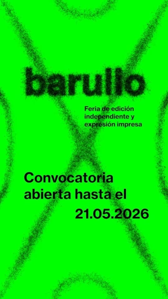 Imagen del evento Feria  BARULLO feria de edicion independiente y expresion impresa junio-2026