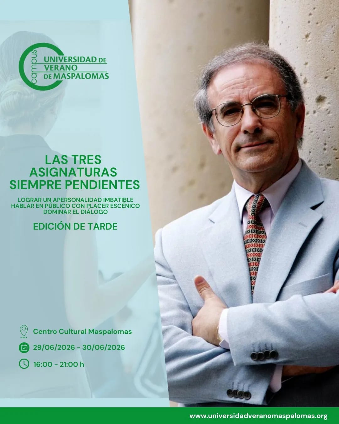 Imagen del evento Master Class  Las tres asignaturas siempre pendientes junio-2026