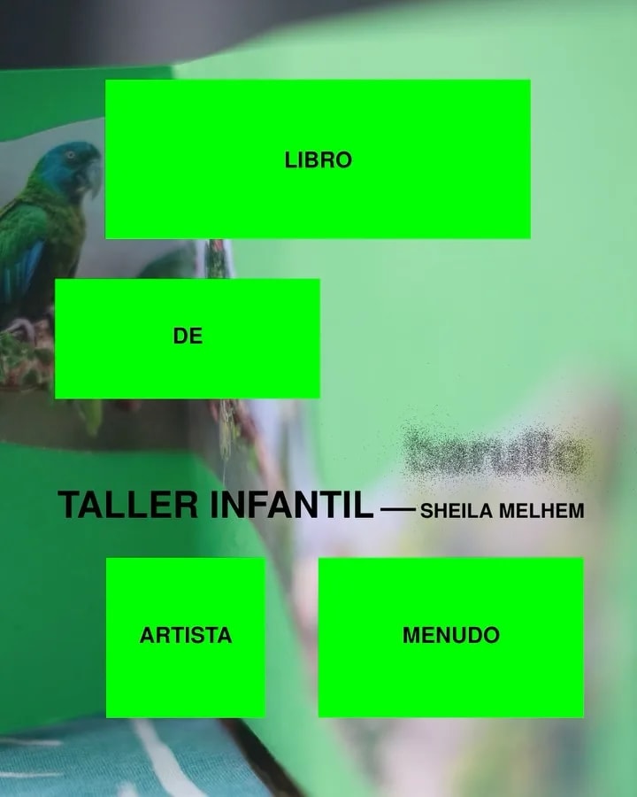 Imagen del evento Taller  Libro de artista menudo con Sheila Melhem junio-2026