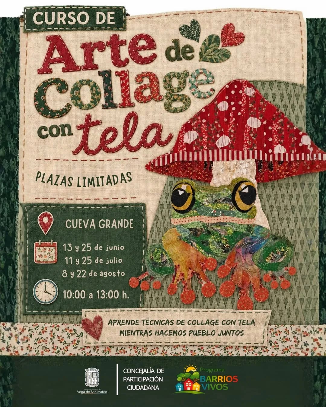 Imagen del evento Workshop Fabric Collage junio-2026