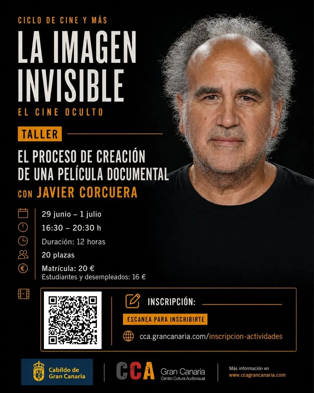 Imagen del evento Workshop The Process of Creating a Documentary Film junio-2026