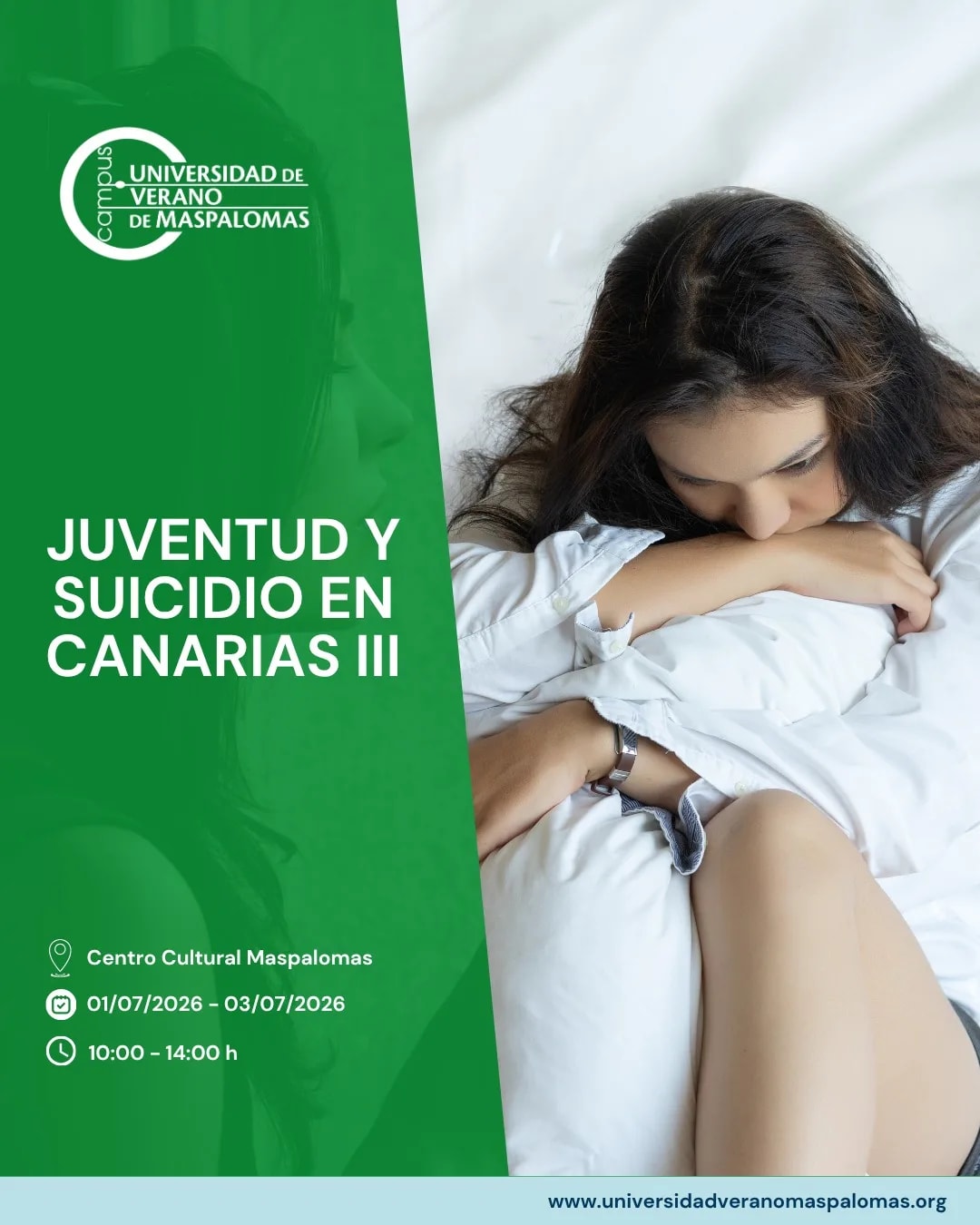 Imagen del evento Talk Youth and suicide in the Canary Islands III julio-2026