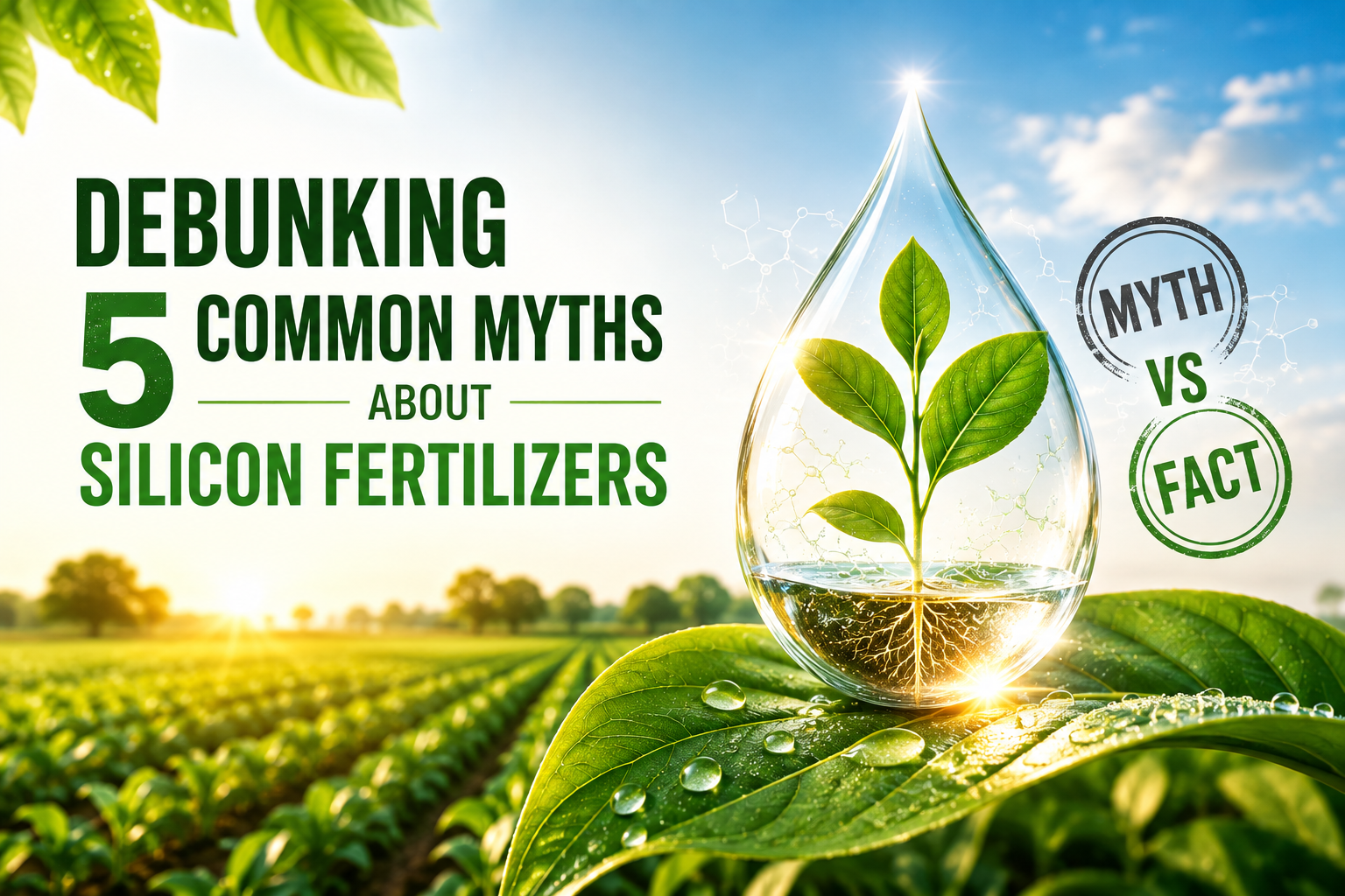 Debunking 5 Common Myths About Silicon Fertilizers in Agriculture