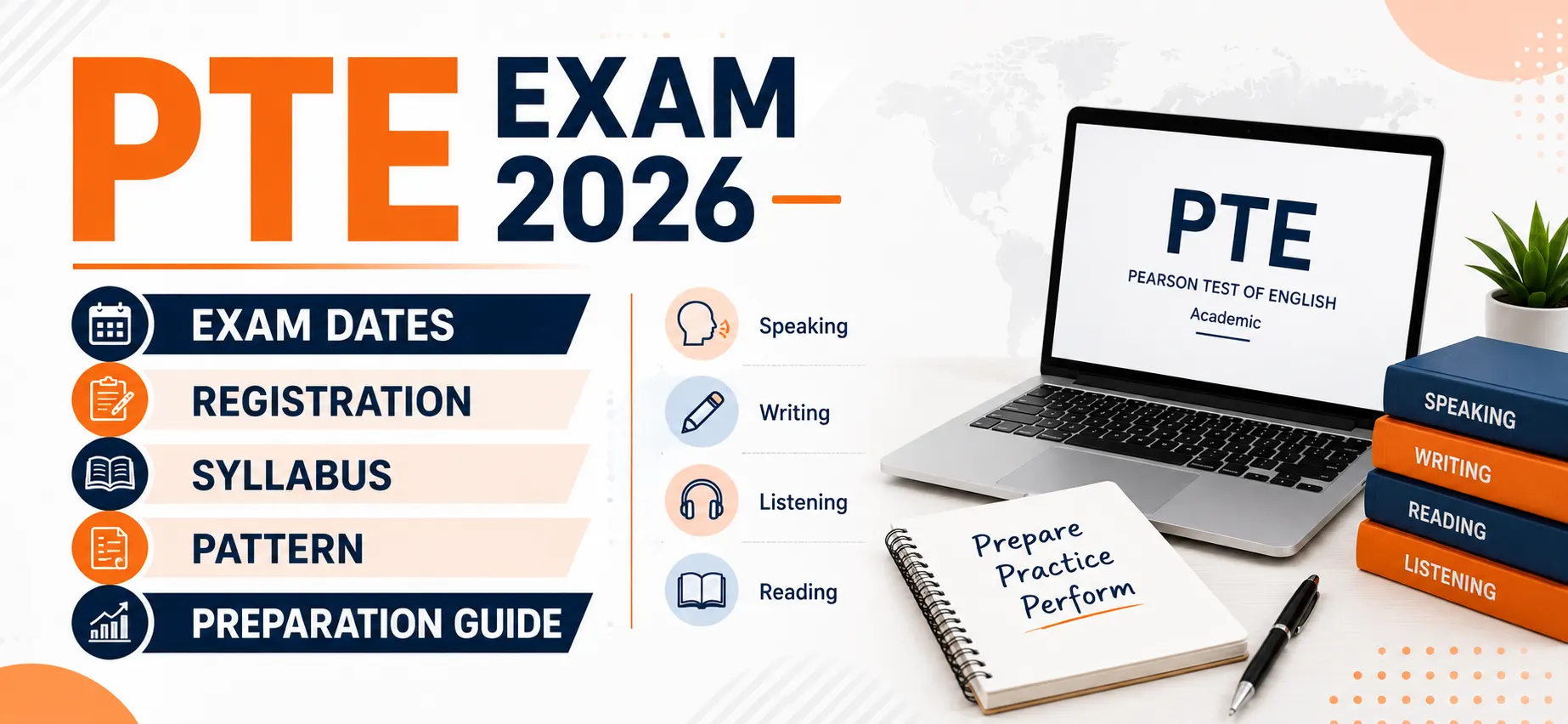 PTE Exam 2026 – Exam Dates, Registration, Syllabus, Pattern & Preparation Guide image