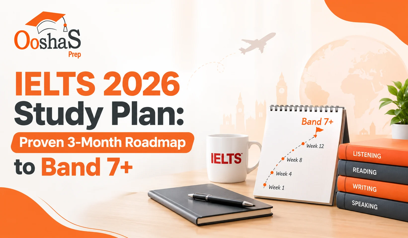 IELTS 2026 Study Plan: Proven 3‑Month Roadmap to Band 7+