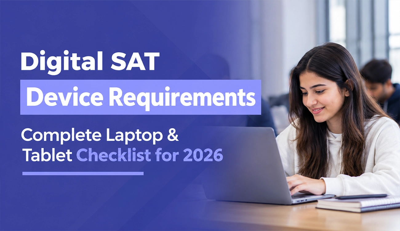 Digital SAT Device Requirements: Complete Laptop & Tablet Checklist for 2026