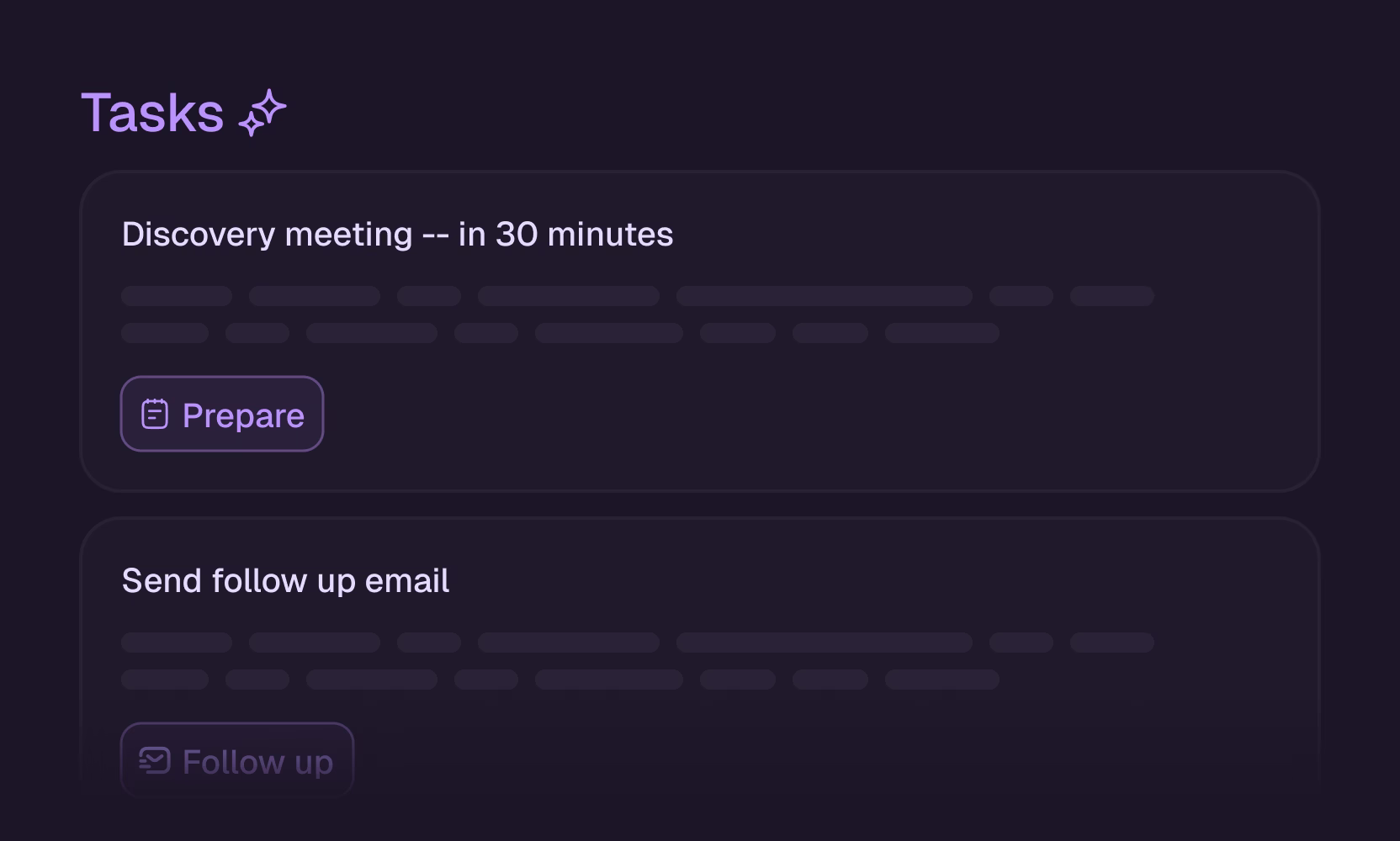 tasks