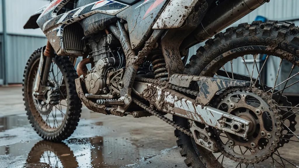 Mycie Motocykla Off-Road – Jak Usunąć Błoto Bez Niszczenia Elementów