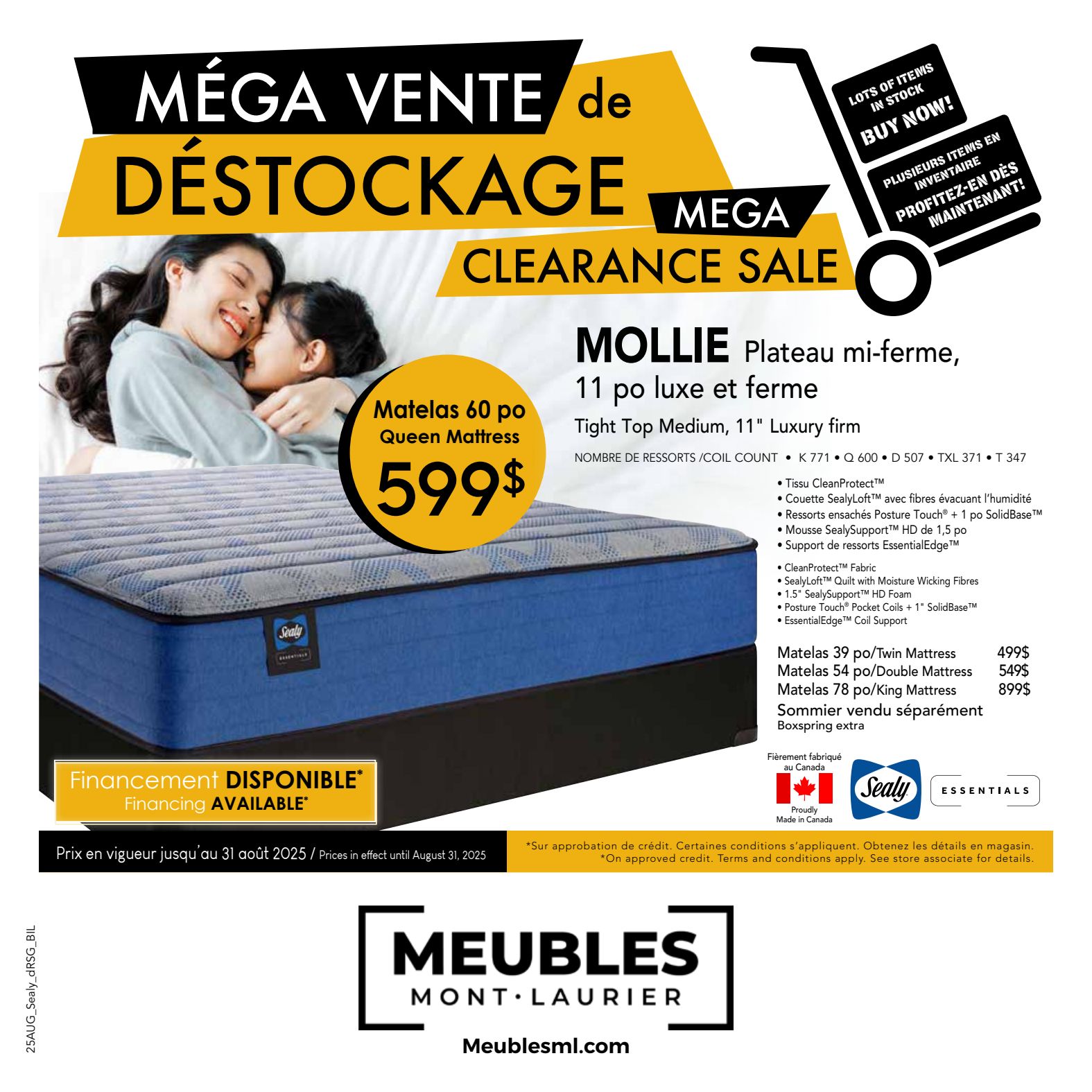August Sealy Flyer