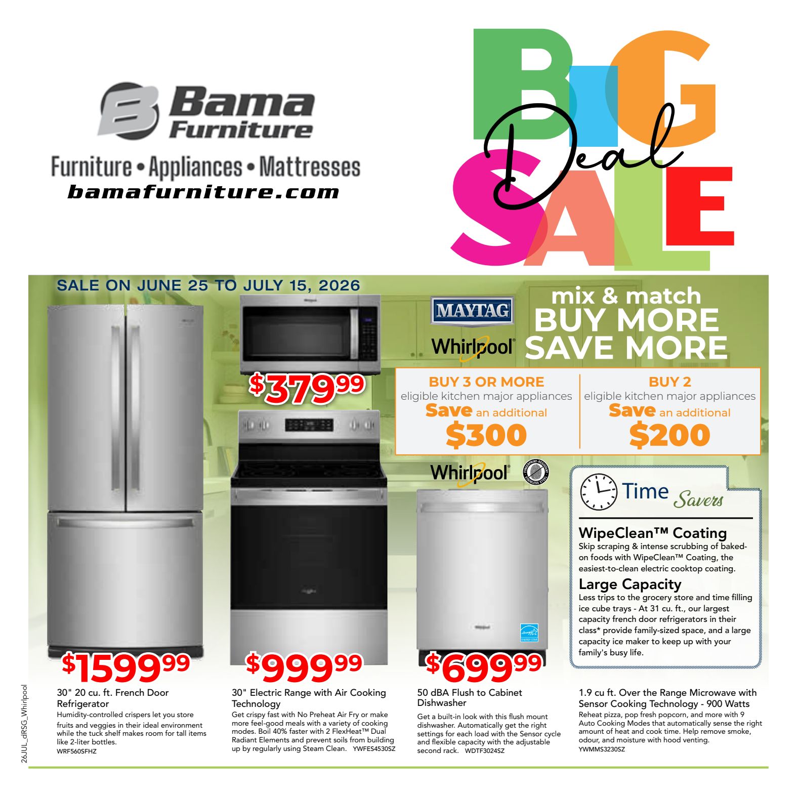 Bama promotional flyer 3