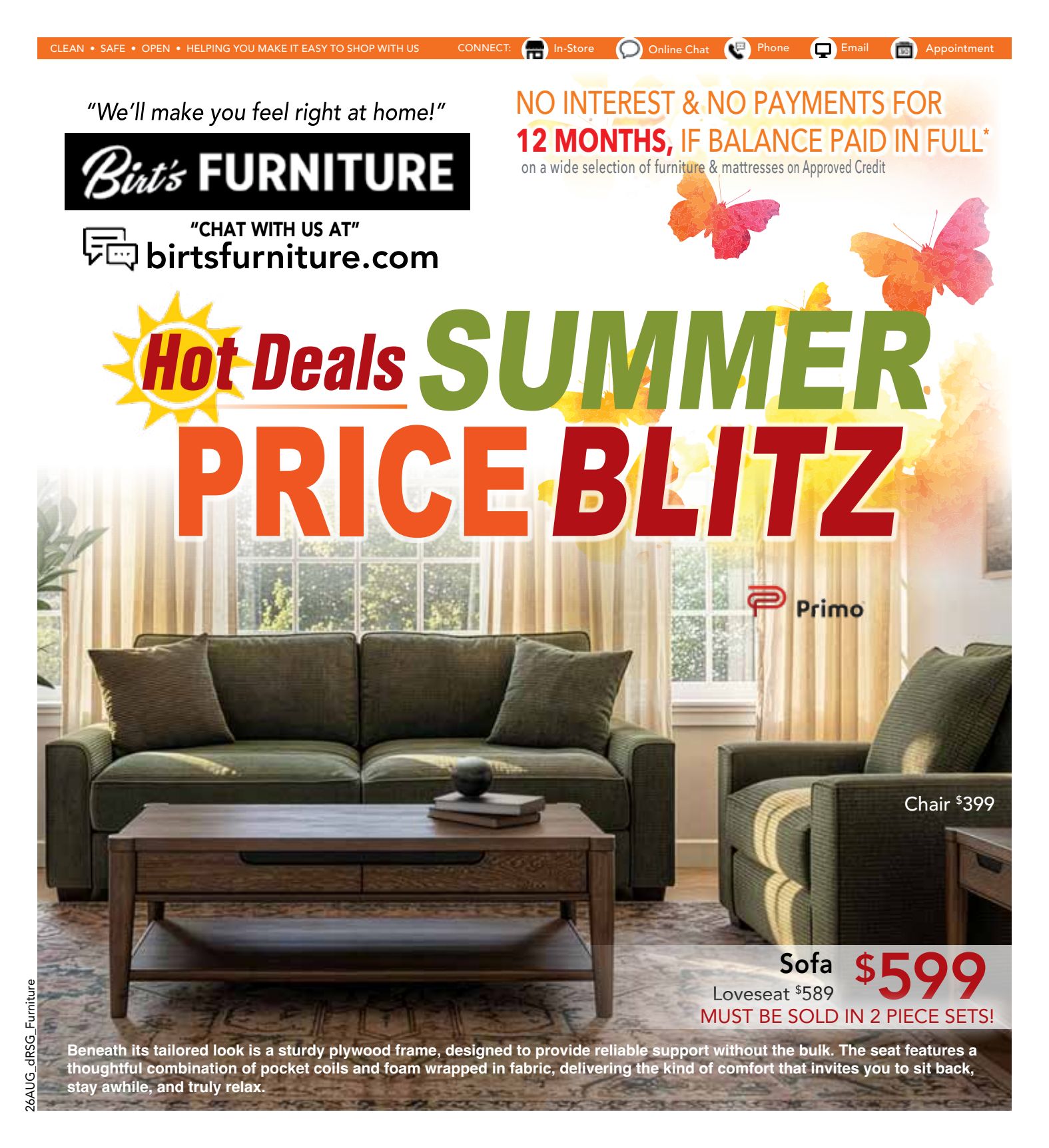 Birt's promotional flyer 1