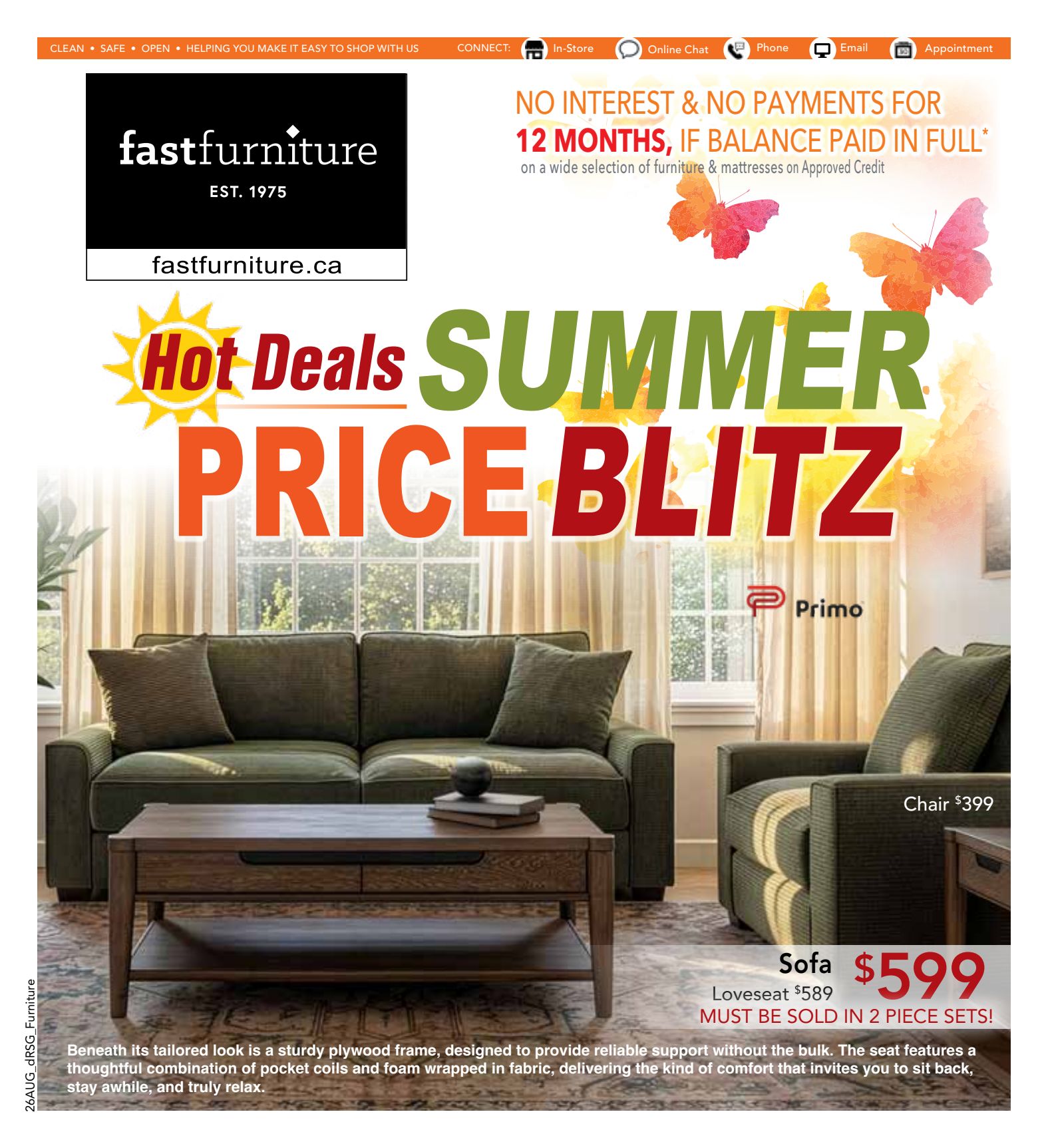 FAST 8-week promotional flyer