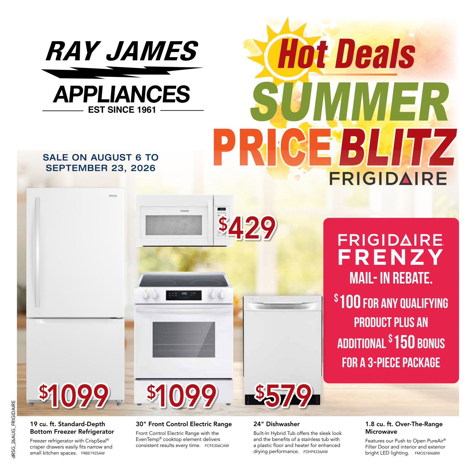 Ray James promotional flyer 2
