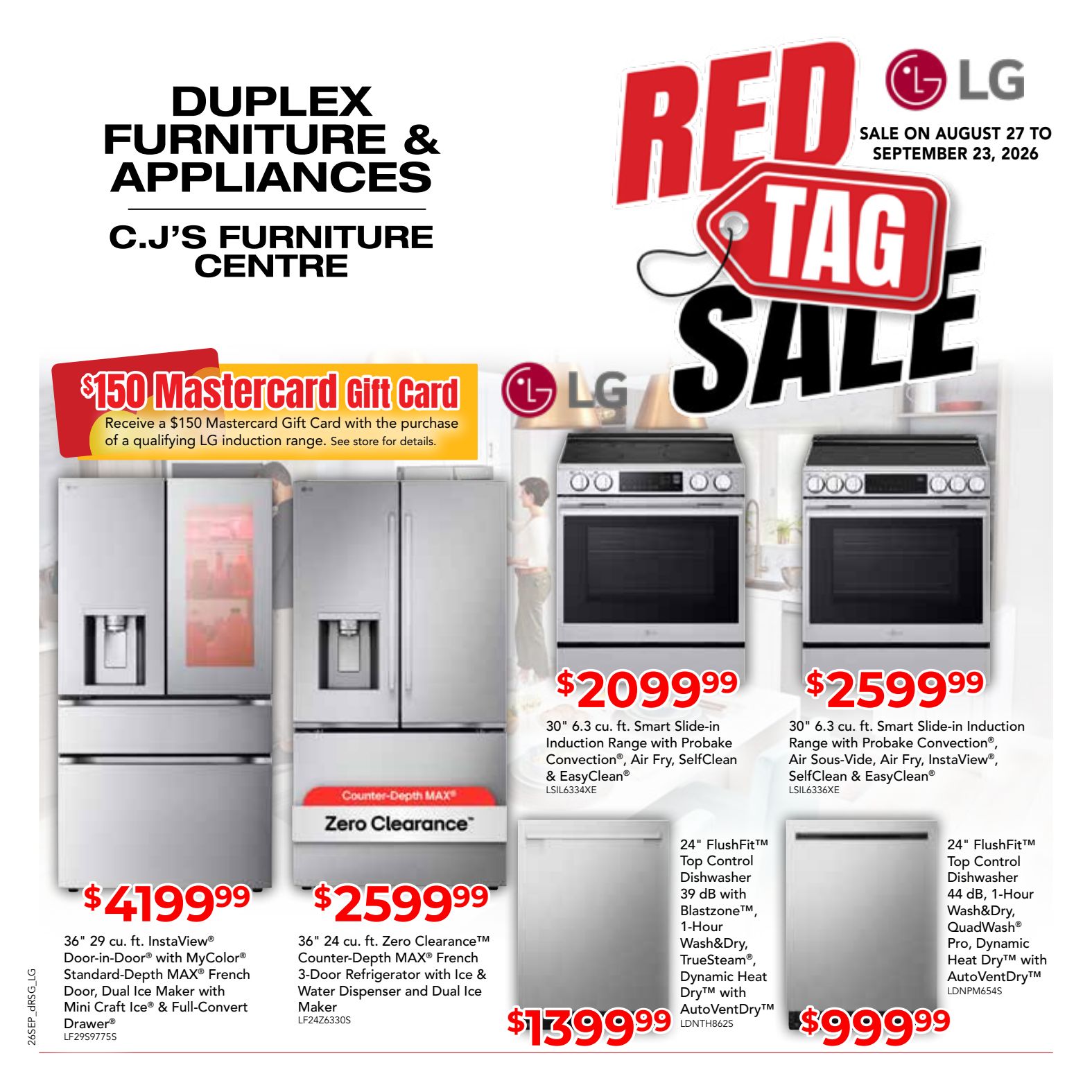 Duplex appliance promotional flyer