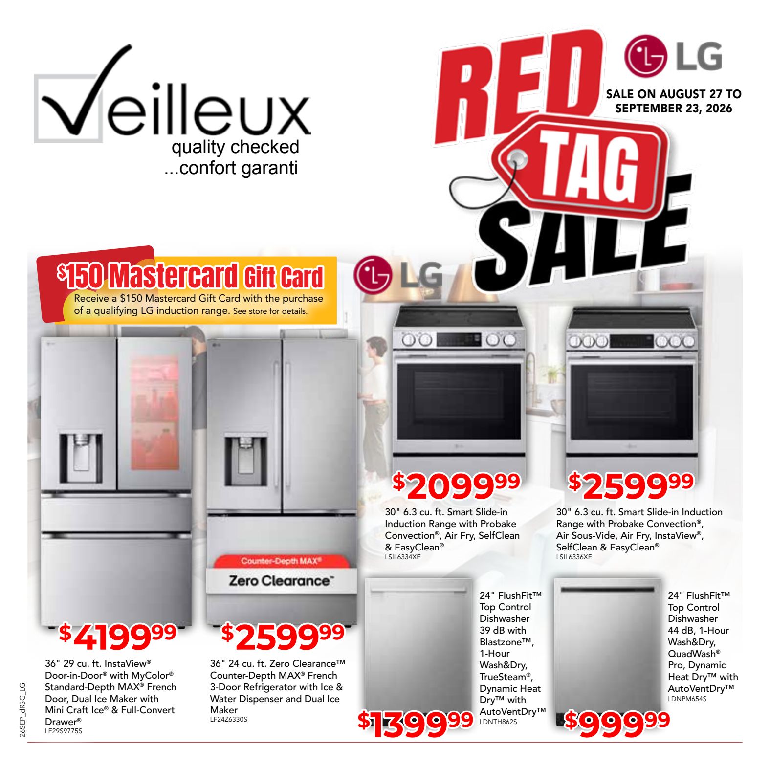 Veilleux LG promotional flyer