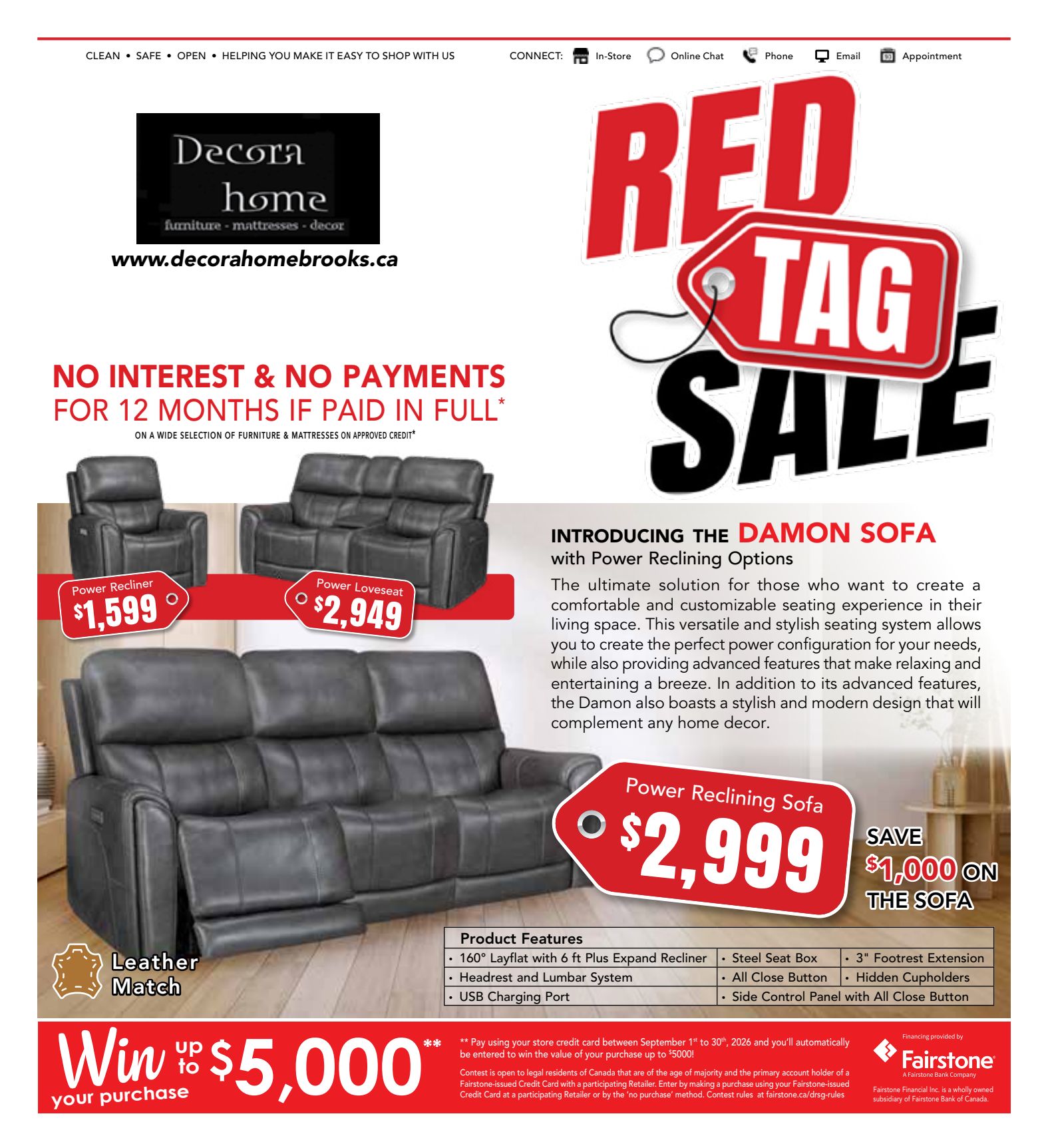 Decora promotional flyer 1