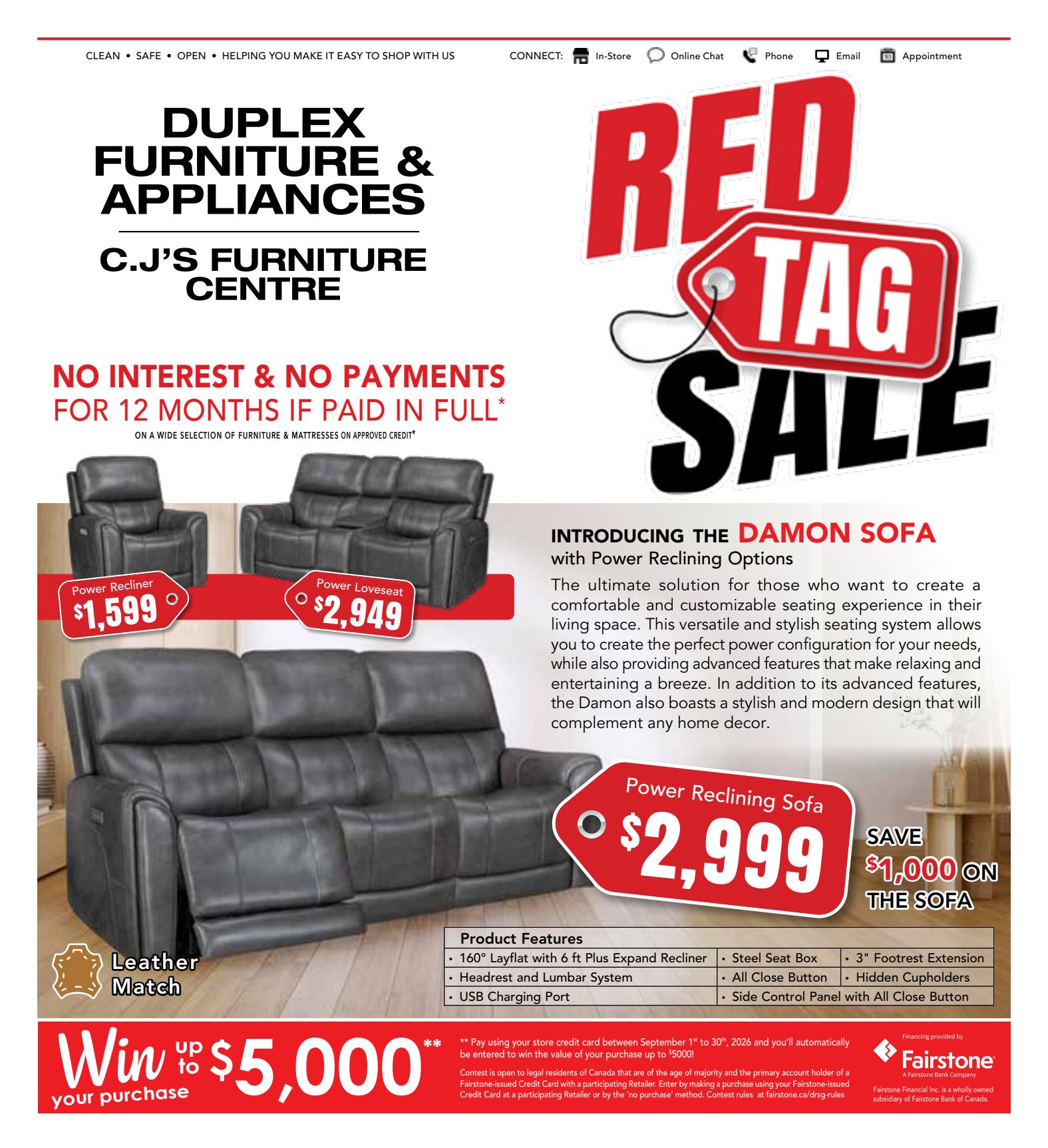 Duplex 8-week promotional flyer