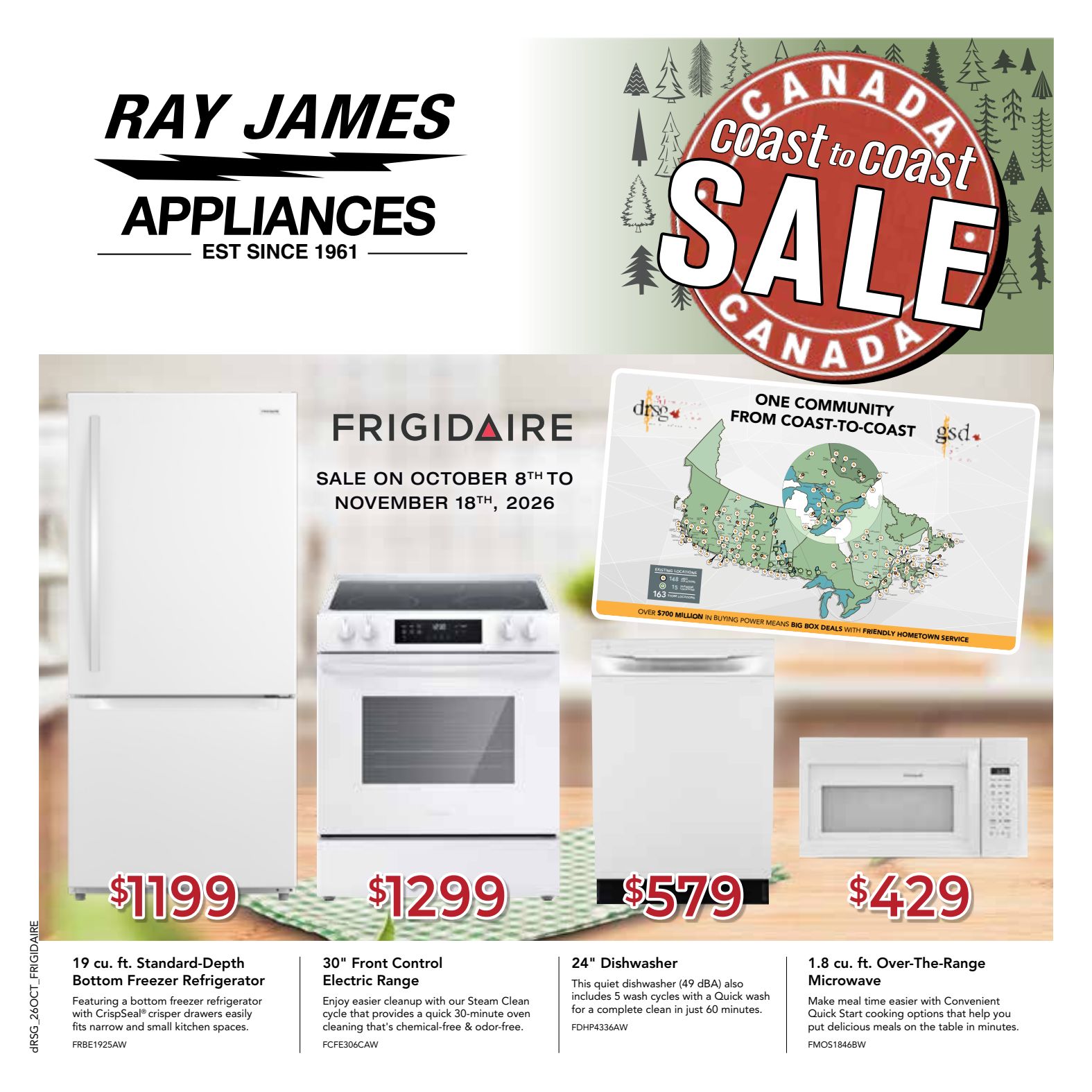 Ray James promotional flyer 2