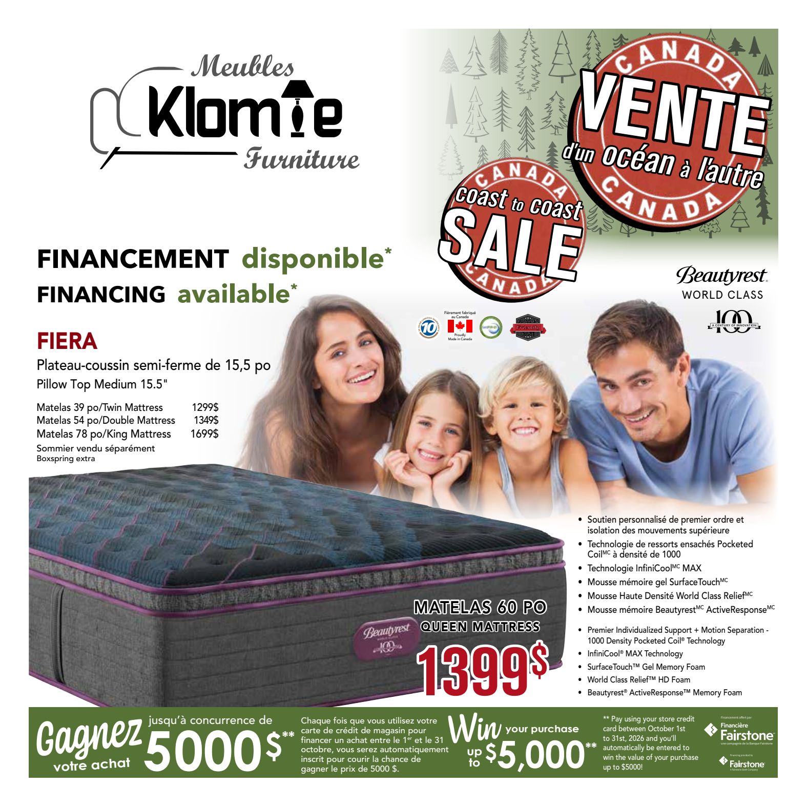 Klomie Simmons promotional flyer