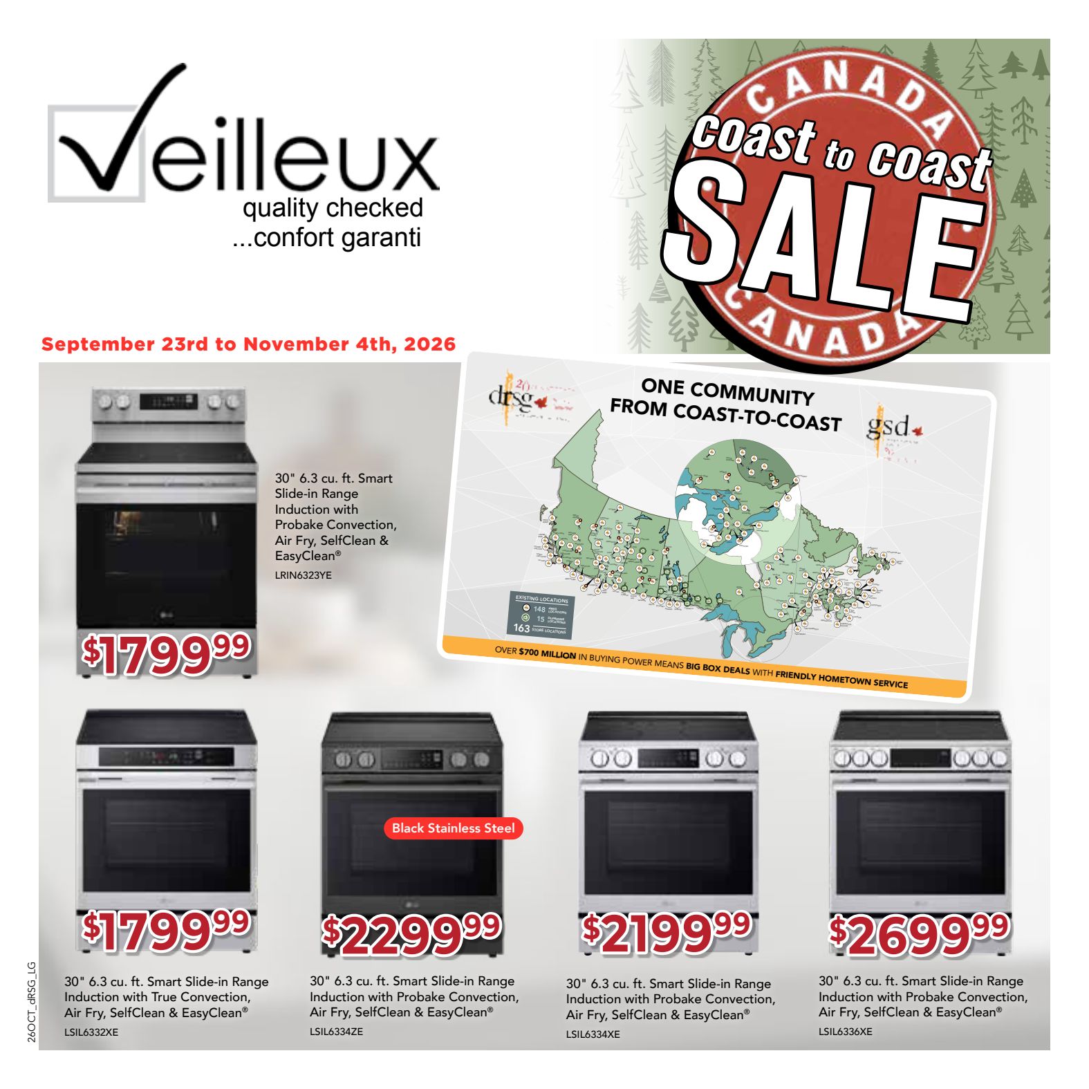 Veilleux LG promotional flyer