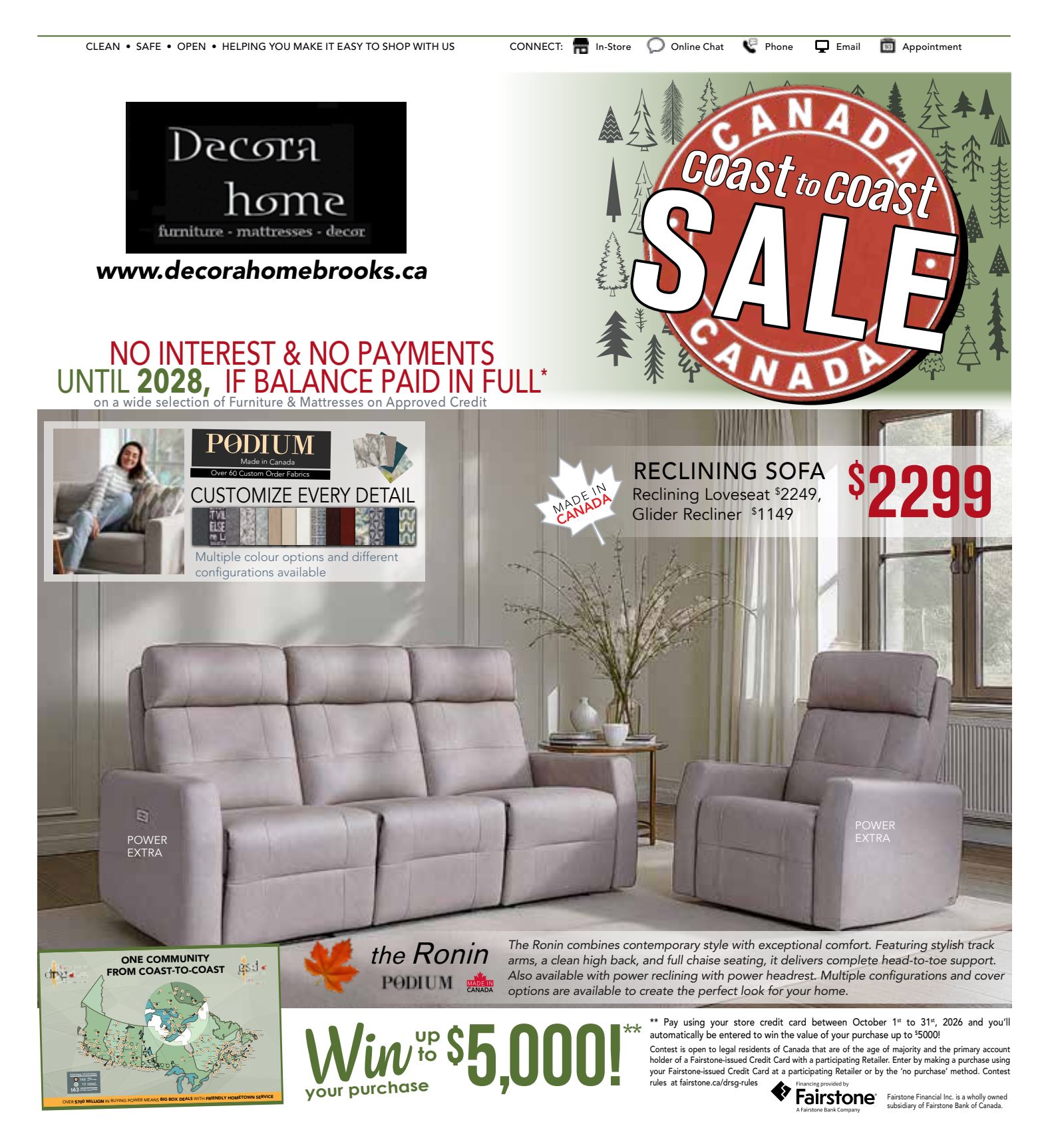 Decora promotional flyer 1