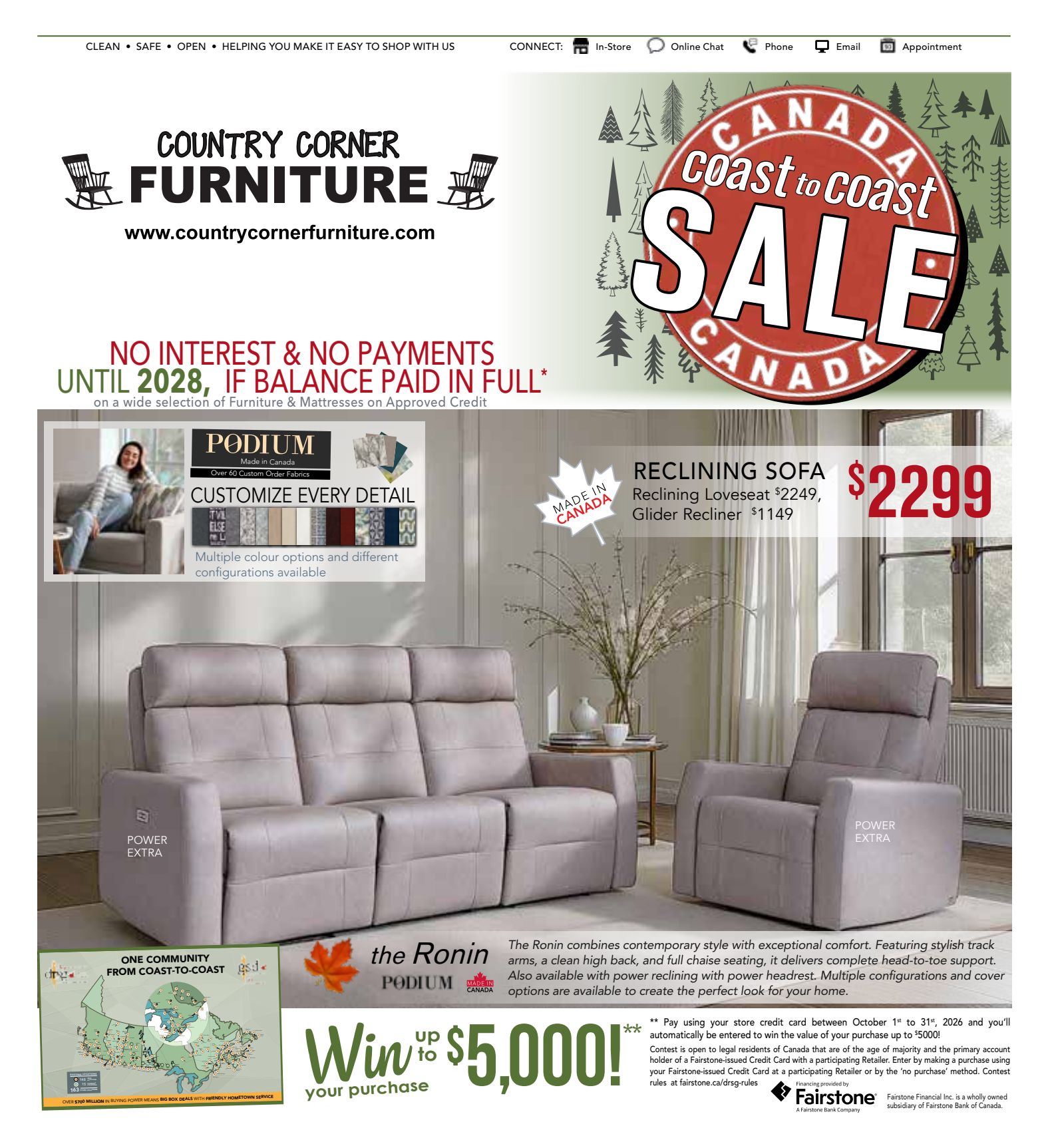 Country Corner Grimshaw 8-page promotional flyer