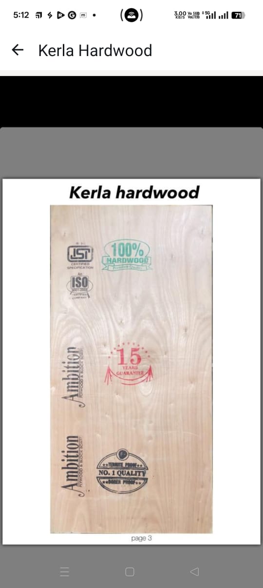 Kerla Hardwood Best Quality