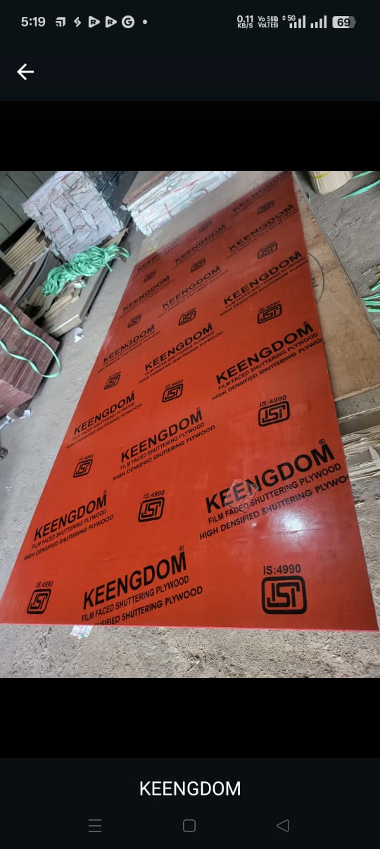 KEENGDOM 34kg Y.N. 100% PF All Glu Layered, Mirror Finish, High Densified ISI(Water Proof)