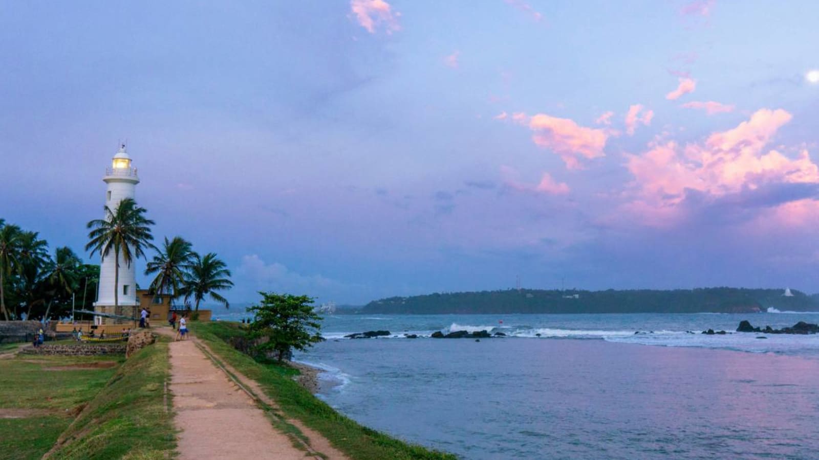 Galle Fort at sunset