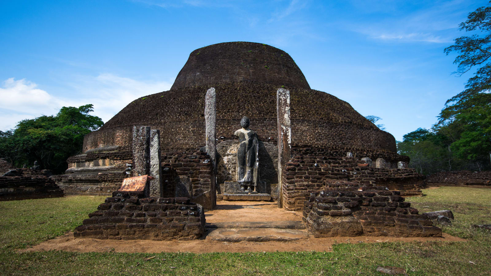 Ruins in Polonnaruwa