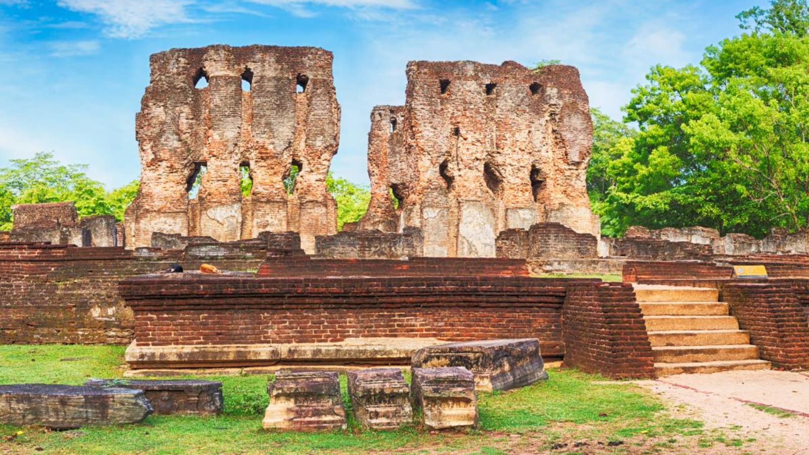 Ruins of the royal palace