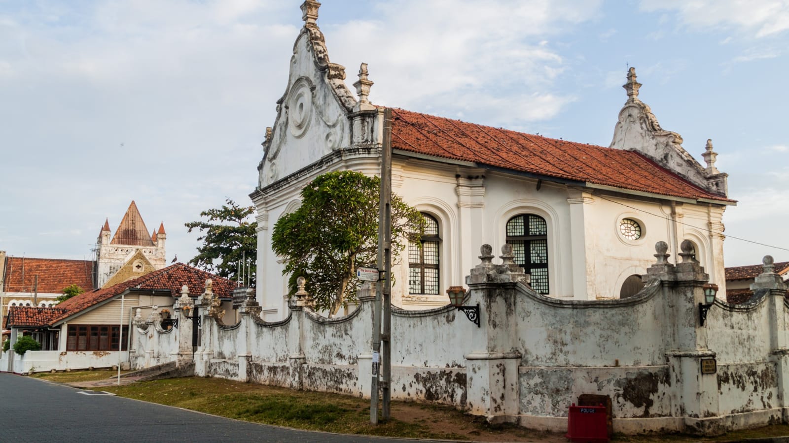 Old church in Galle Fort