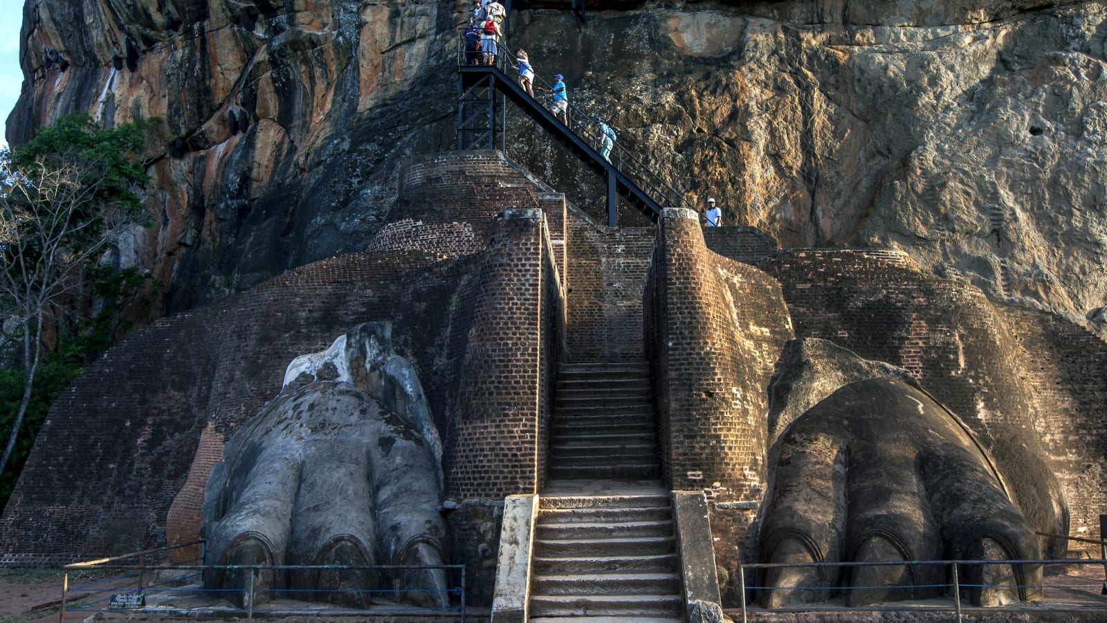 Sigiriya staircase