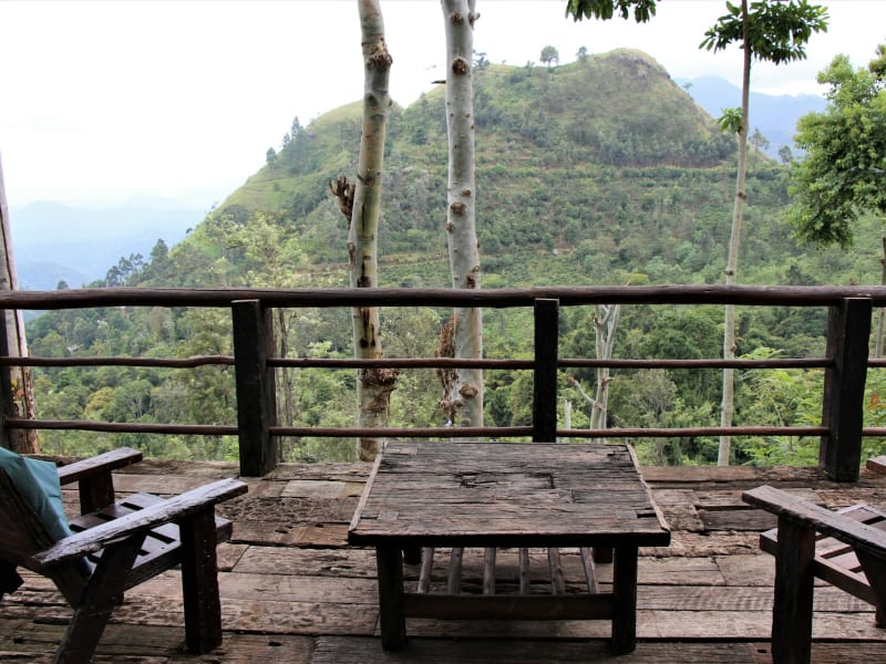 Café culture in Ella