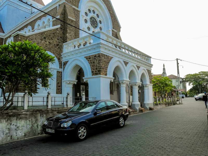 Colonial streets of Galle Fort