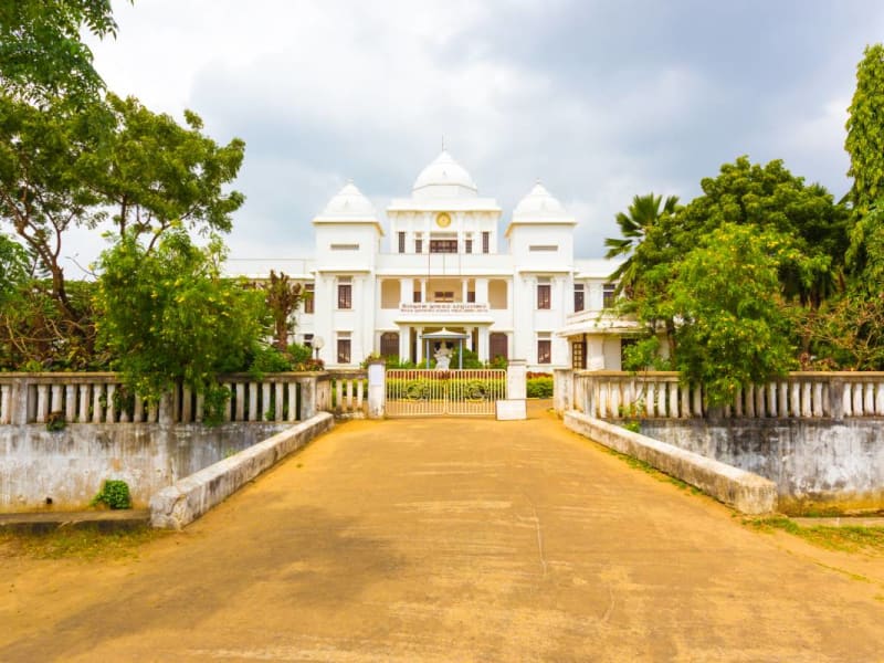 White dome of Jaffna Library