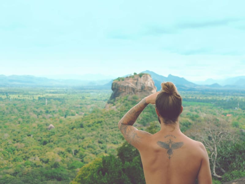 Sigiriya Rock Fortress - Main View