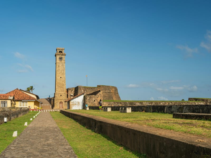 Galle Fort clock tower