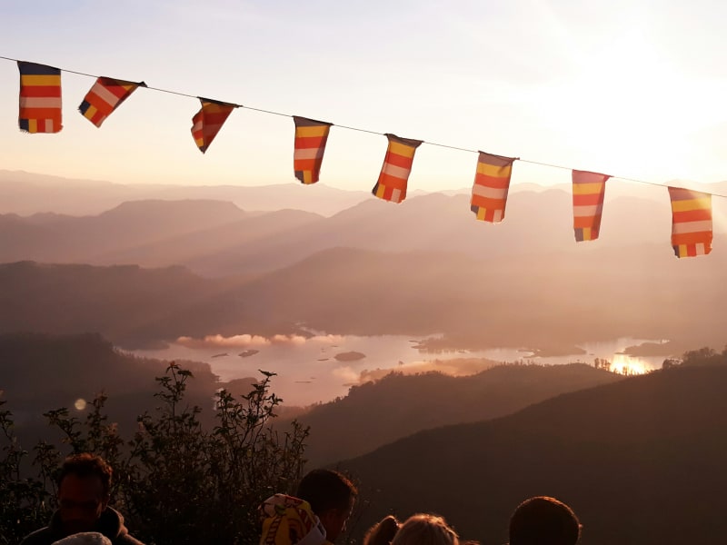 Mornings on the summit