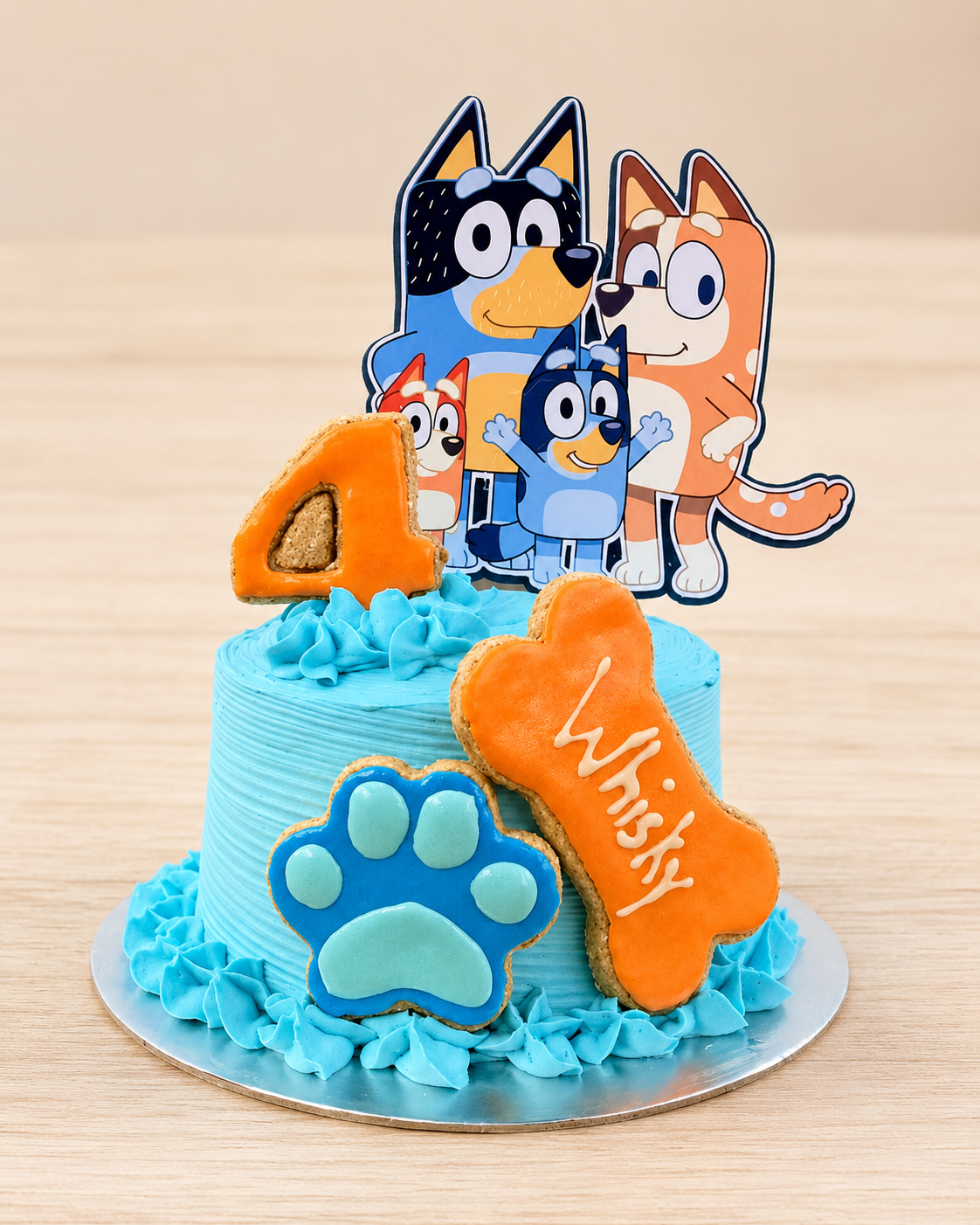 Barkday cake