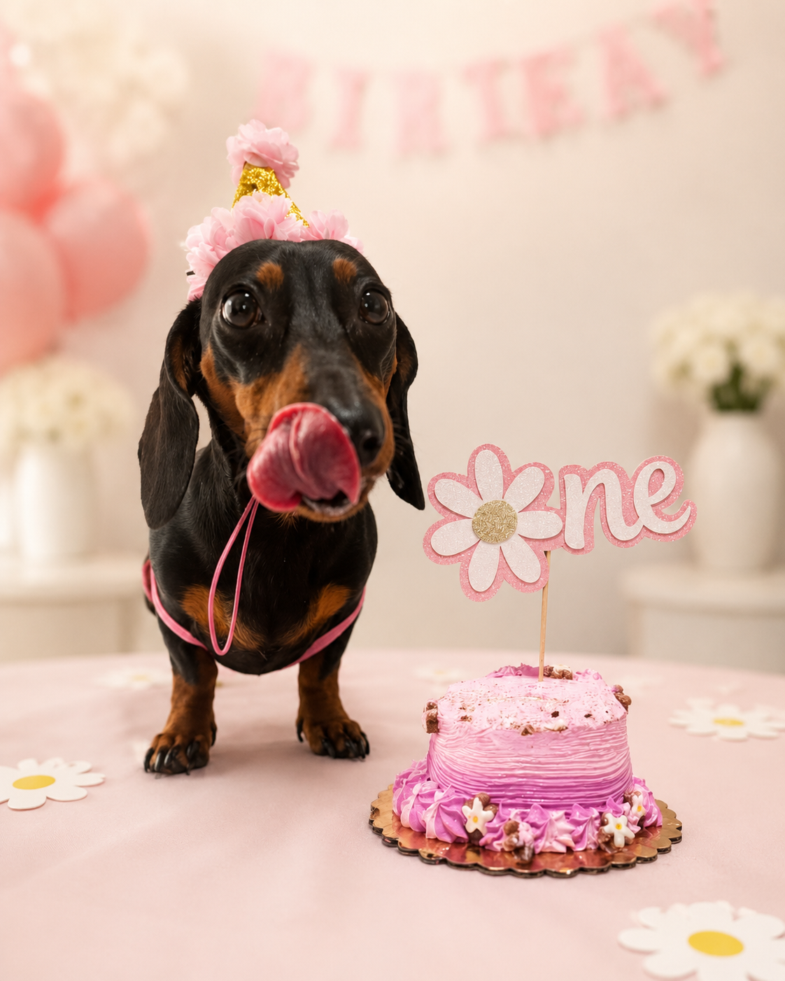Barkday cake