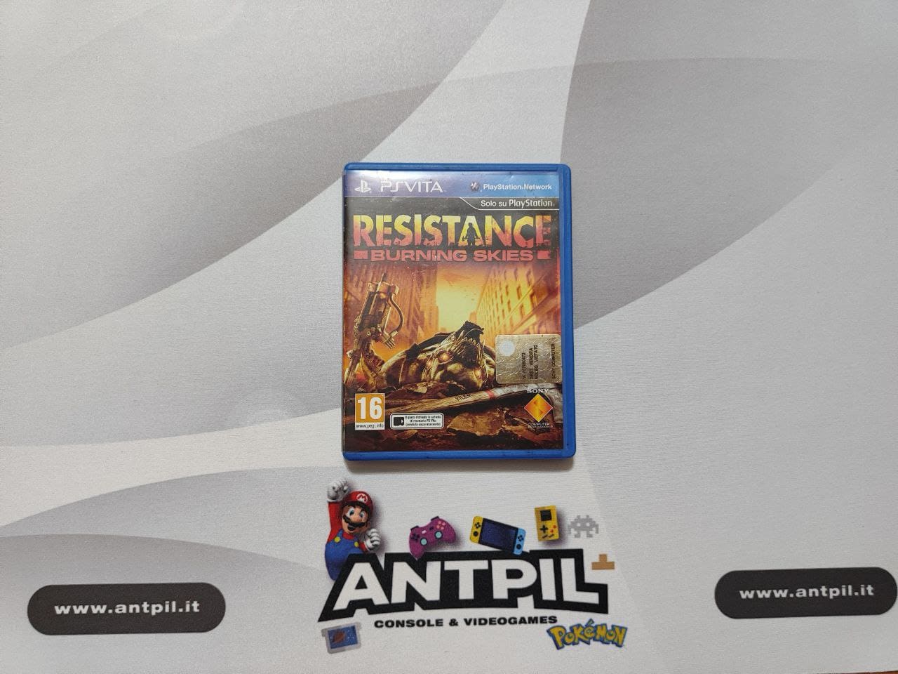 Resistance burning skies