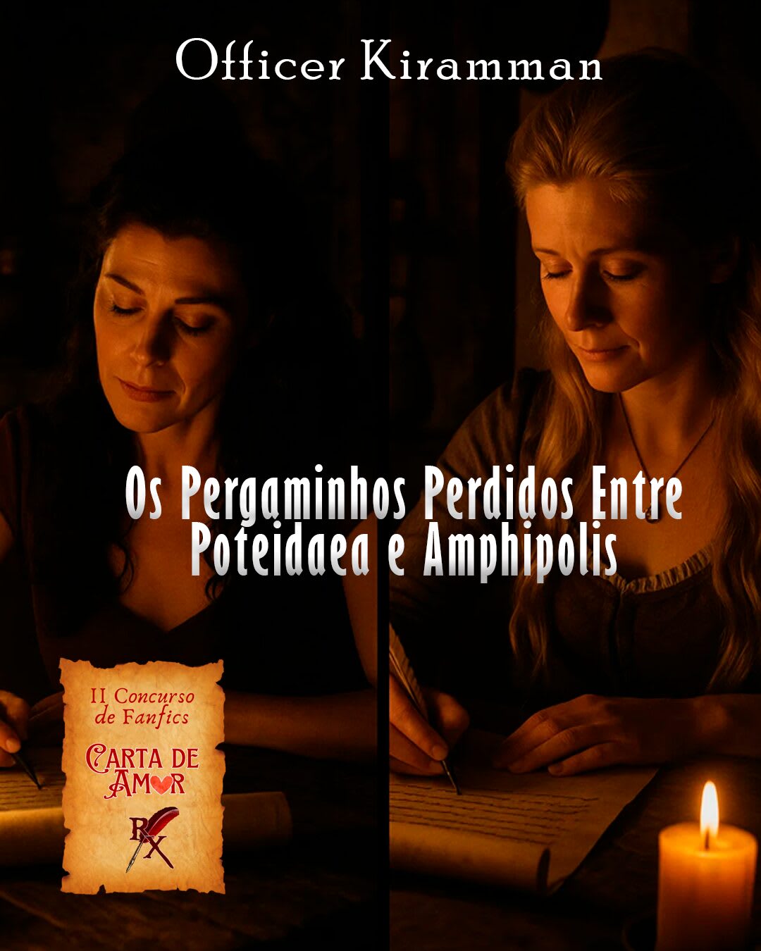 Capa de Os Pergaminhos Perdidos entre Potidaea e Amphipolis