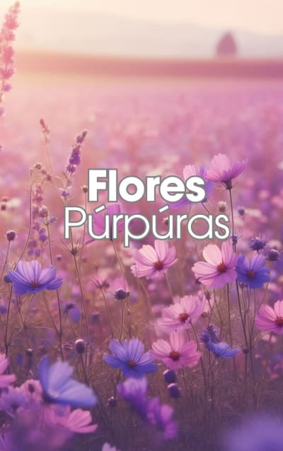 Flores Púrpuras Capa