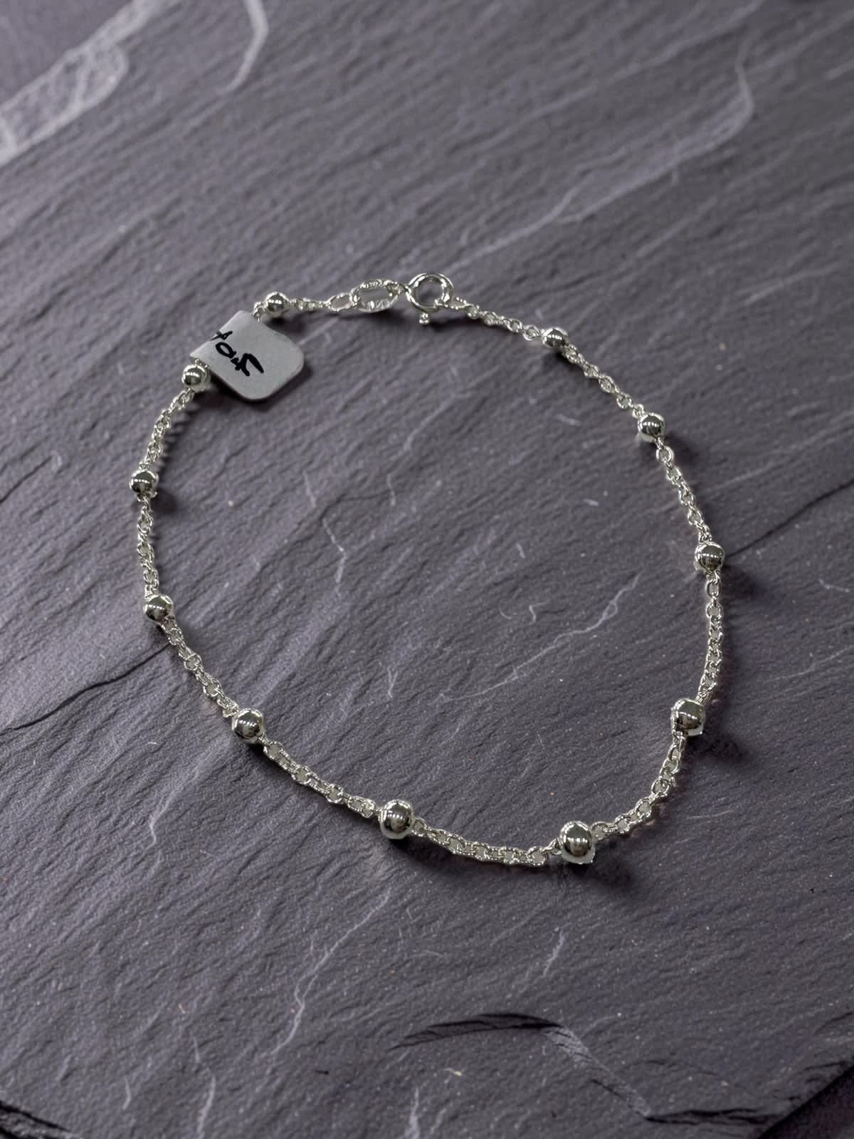 Pulsera esferas continuas #1