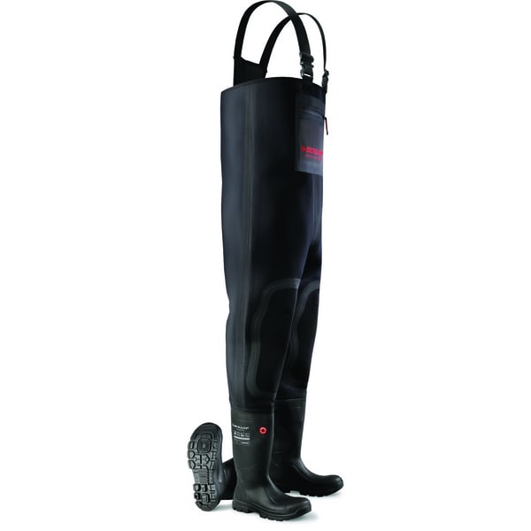 Pantalon de sécurité d'égoutier en néoprène DUNLOP FieldPro