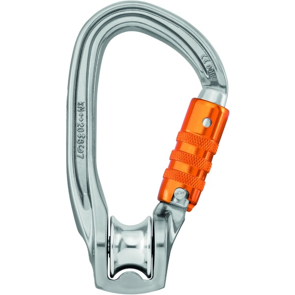 Mousqueton à roulette PETZL ROLLCLIP Z TRIACT-LOCK