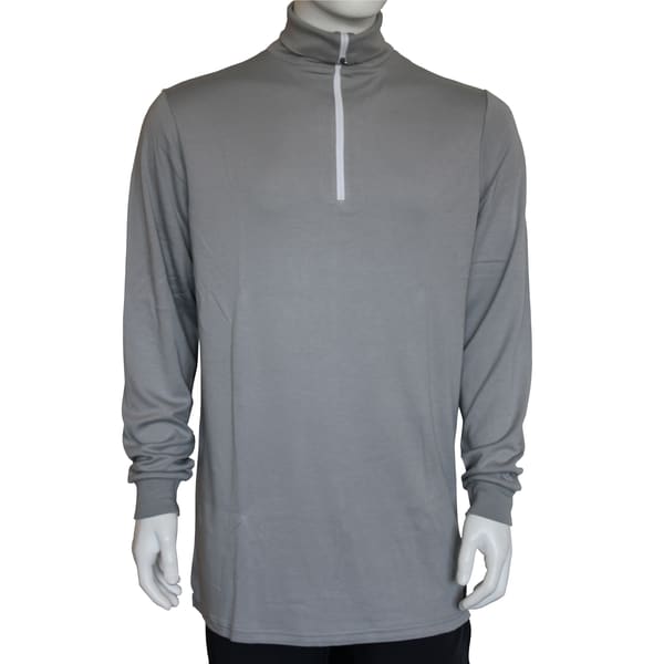 Sweat à col roulé et fermeture éclair en bambou "Gnägi" noir