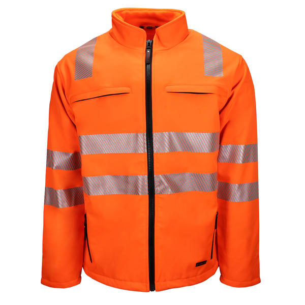Warnschutz-Softshelljacke