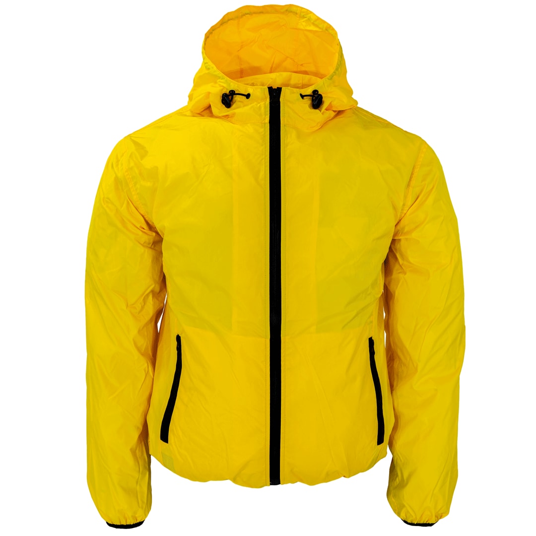 Record-Regenjacke, dunkelgelb